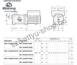 Pedrollo VSP-Plurijet 75/90