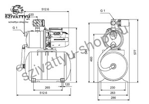 Grundfos JP 5-48 PT-H-20L